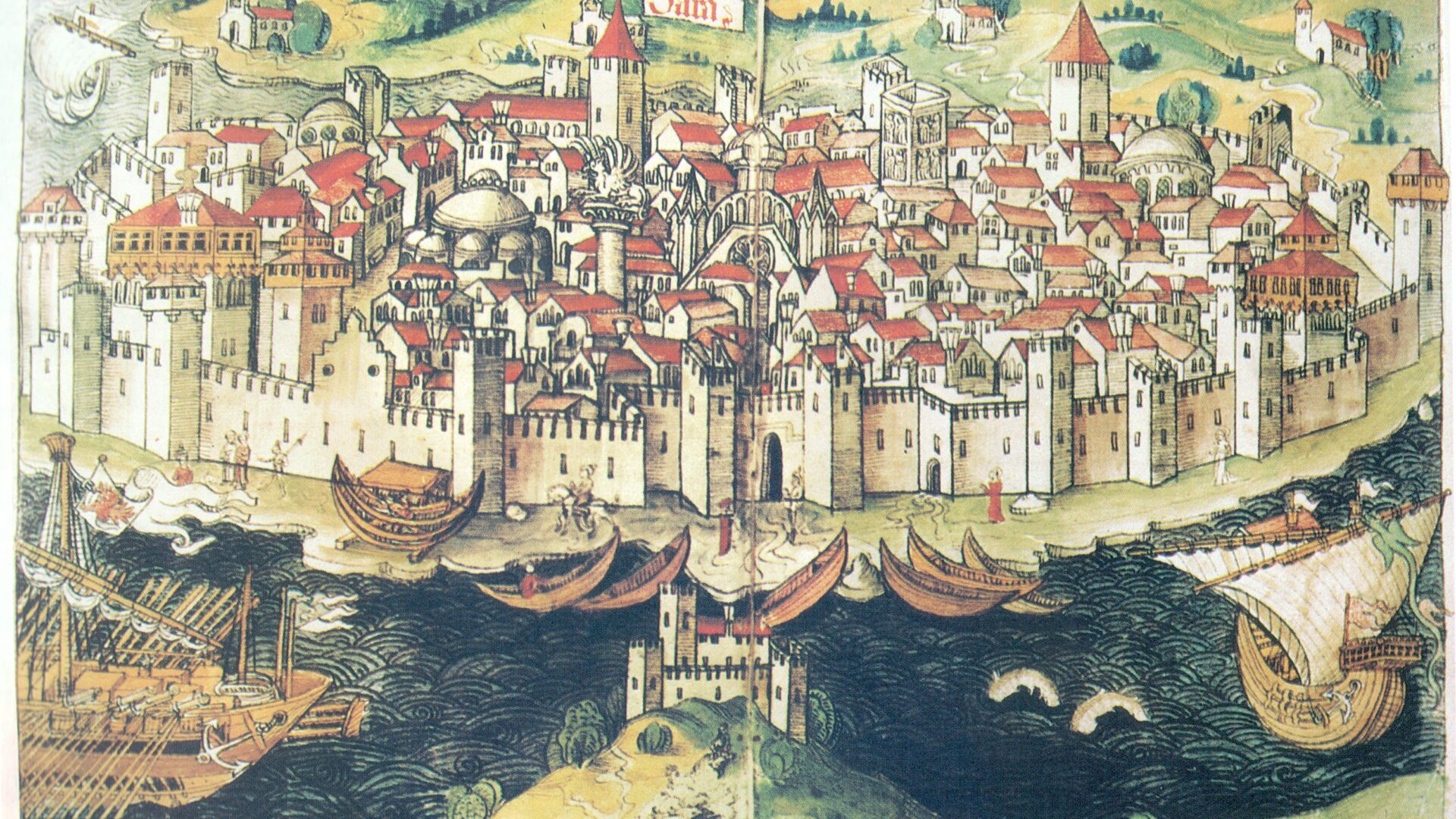 DESCRIZIONI E RAPPRESENTAZIONI DEL PORTO image