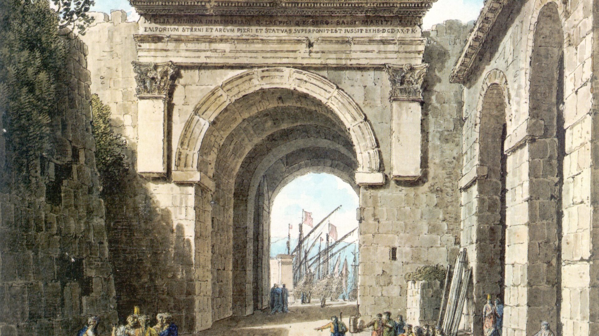 DESCRIZIONI E RAPPRESENTAZIONI DEL PORTO image