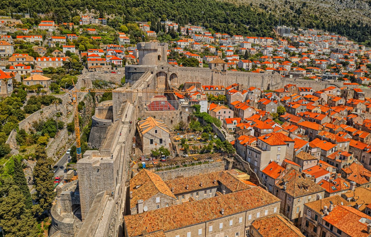 The fortification of Dubrovnik image