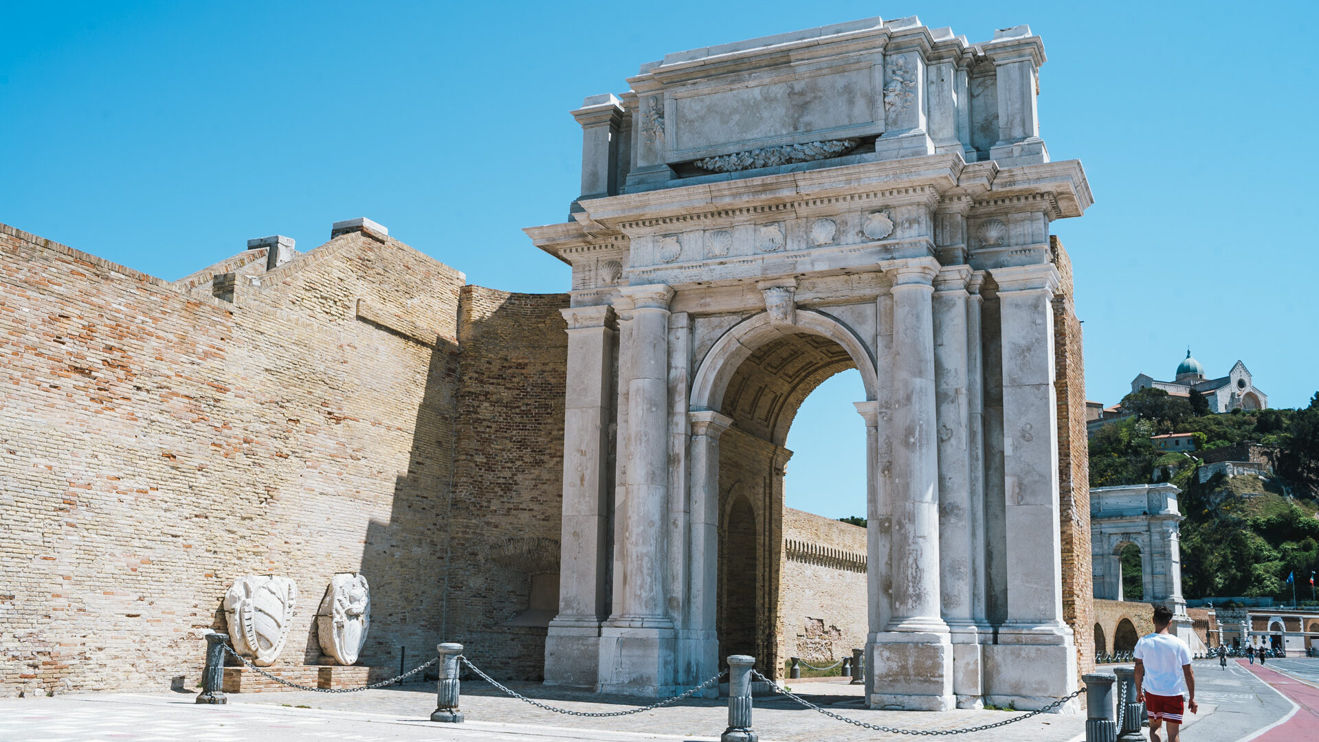 THE ARCH OF TRAJAN image