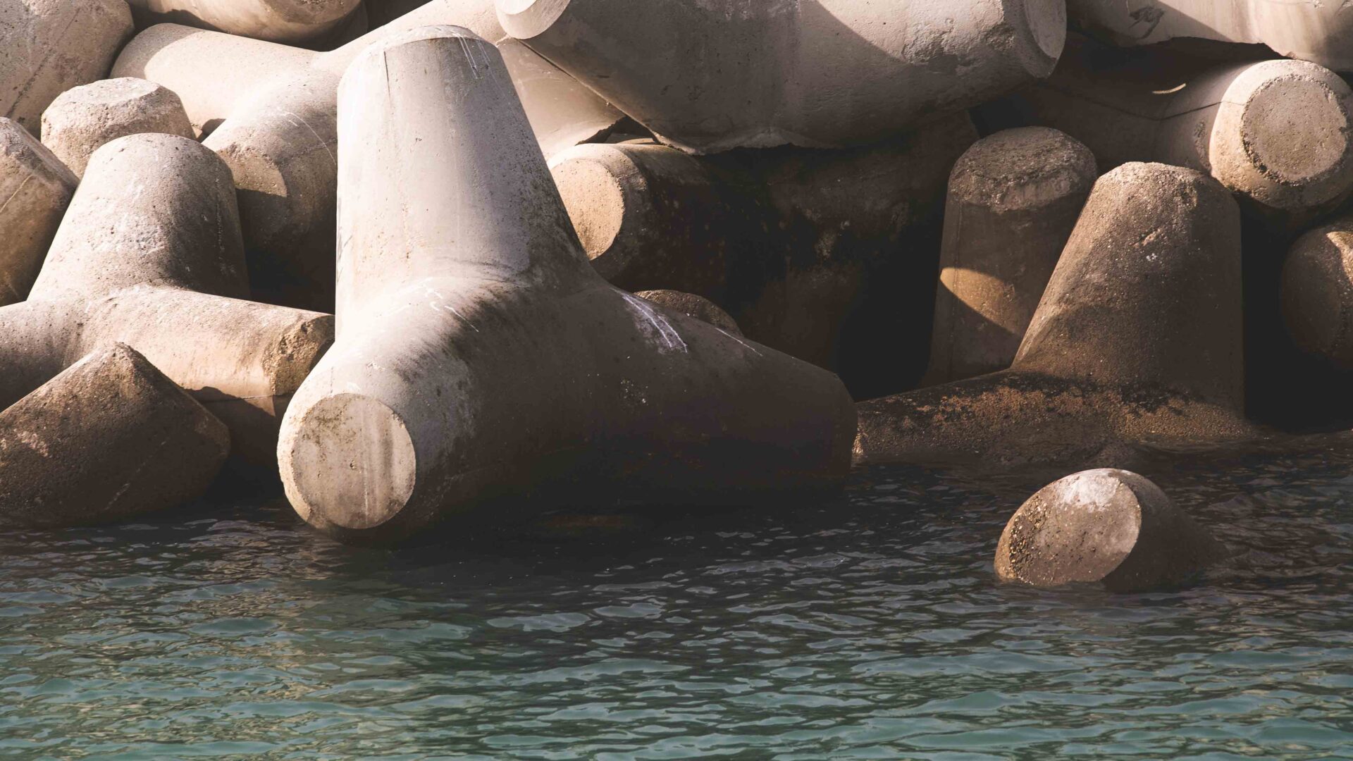 UNA STANZA IN MEZZO AL MARE TRA I TETRAPODI image