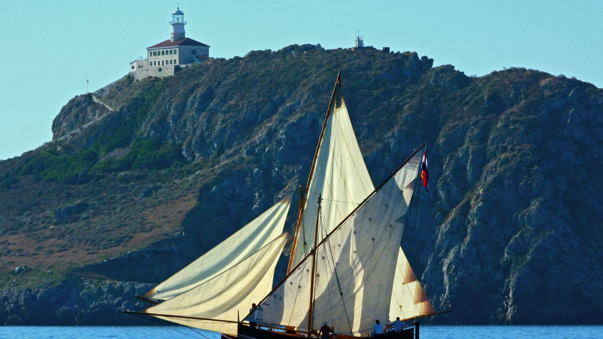 Lighthouse on Palagruža islet image