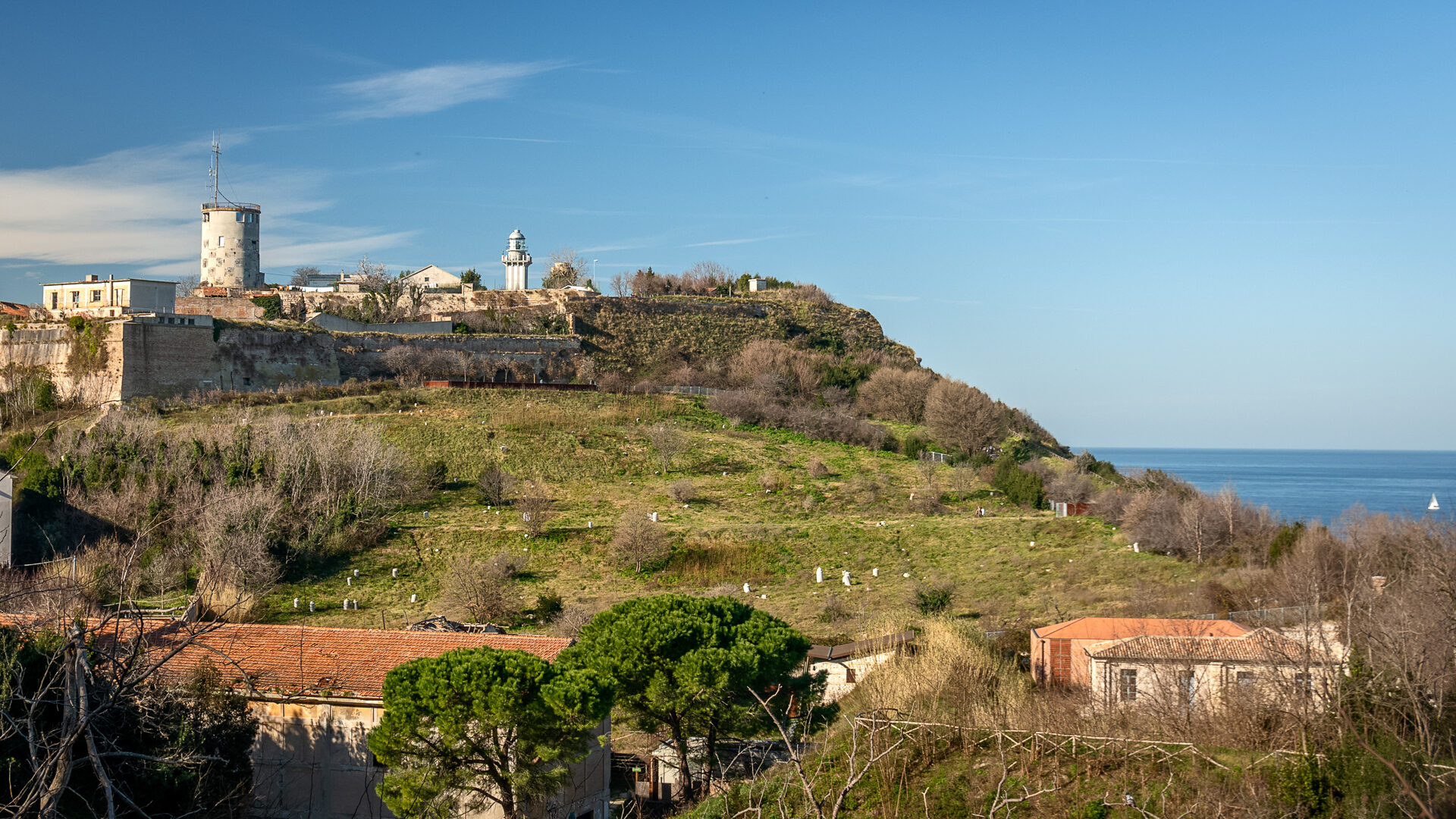 OVERLOOKING THE SEA image