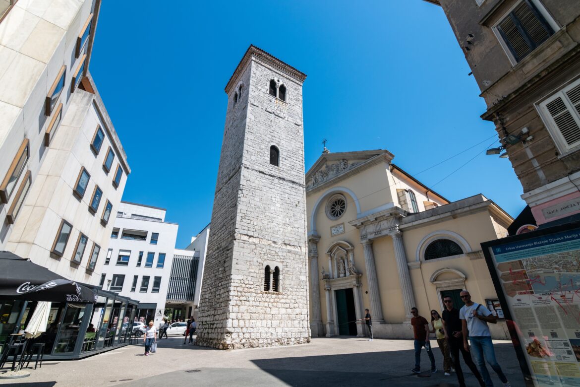 The Leaning Tower of Rijeka—A Bell Tower with a Tilt and a Historical Significance image