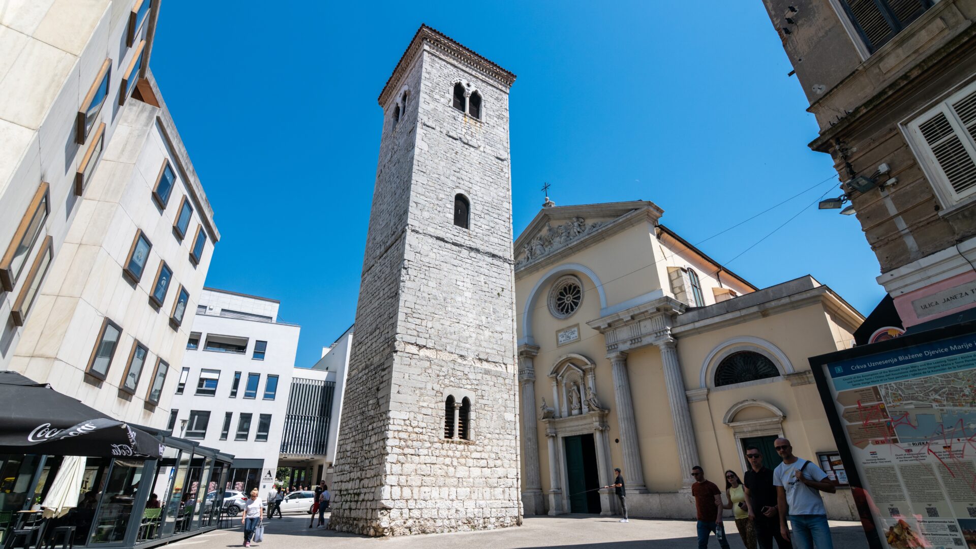 The Leaning Tower of Rijeka—A Bell Tower with a Tilt and a Historical Significance image
